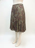 Ralph Lauren · 100% Silk Floral Paisley Skirt · 10 Petite · OliveBurg
