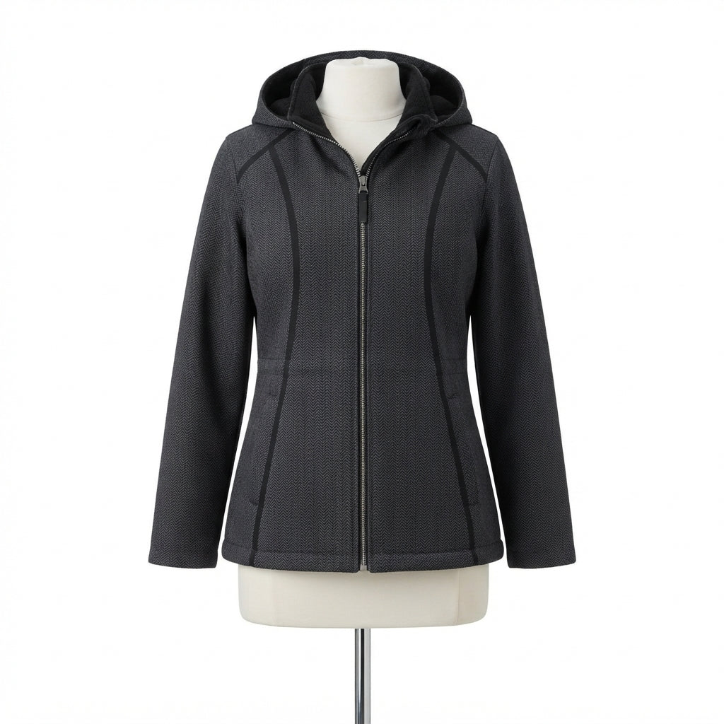 Free Country · Hooded Jacket · Large · Gray/Black