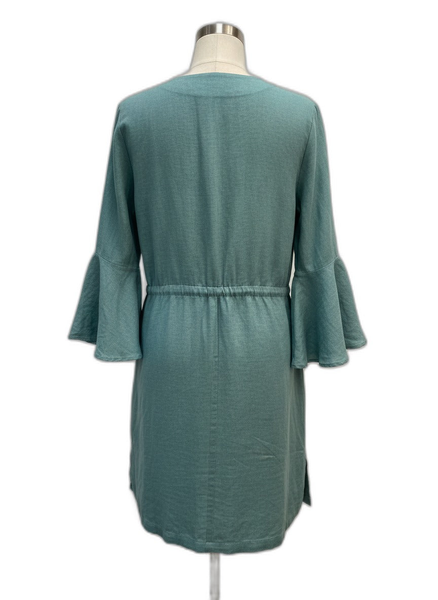 Maaji · Bell Sleeve Dress · M · Sage