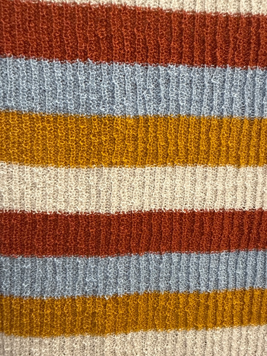 Zara · Knit SL Top · Medium · GoldBlue