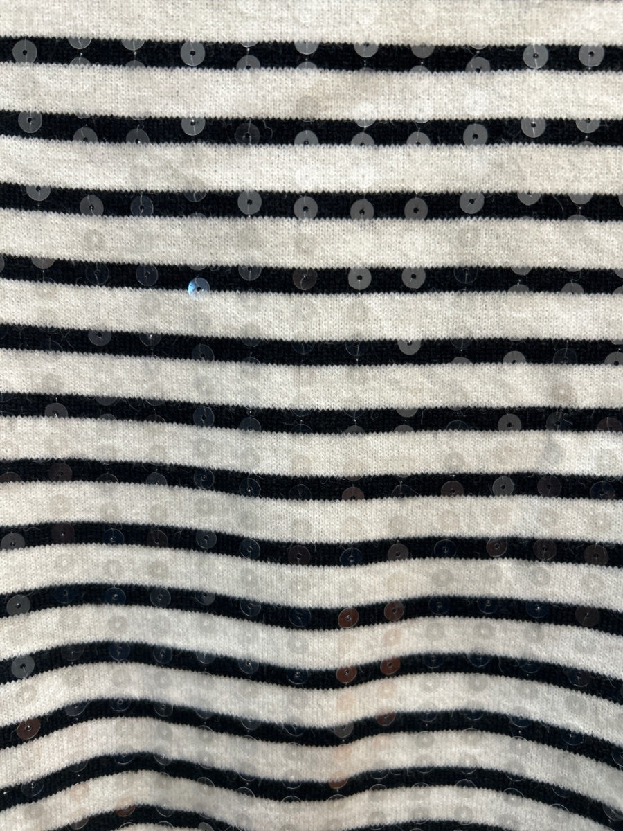 Lucy Paris · Lucy Paris Striped Sweater · Small P · Cream/Black