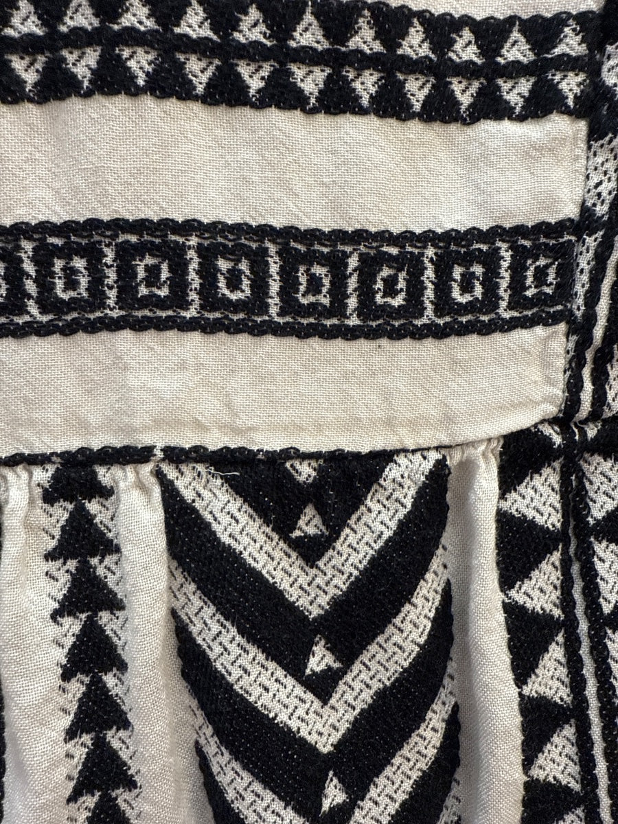 Old Navy · Boho Chic Dress · Medium · CreamBlk
