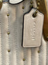 COACH · Kisslock Dreamer 21, Quilted bag with rivets · Crossbody/ Satchel · Chalk Leather