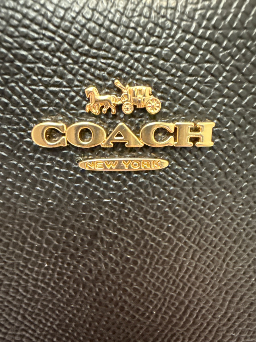 COACH · Slim Accordian Zip Wallet · BiFold Wallet · Black