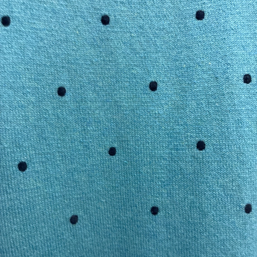 J.Jill · V-Neck Polka Dot · Medium · Teal