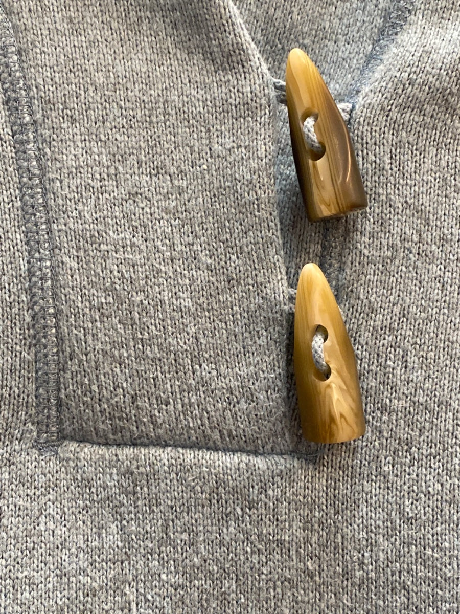 Eddie Bauer · Fleece Lined Wrap Neck Sweater · XLarge · Sky