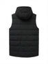 Zella · Puffer Hooded, Tunic Vest · Large · Black