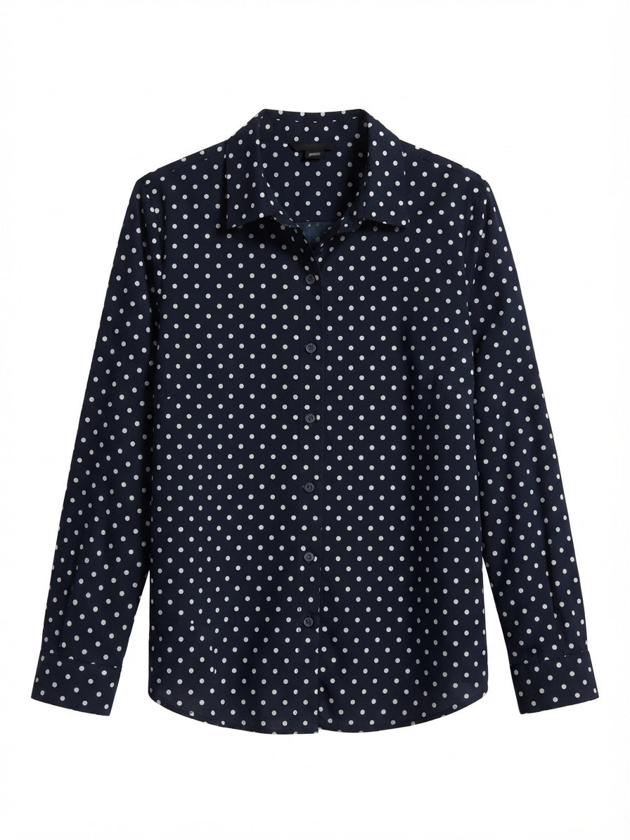 J Jill · LongSleeve Shirt · Large · Navy
