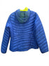 Tek Gear · Hooded Puffer Jacket Warmtek · Large · Blue Yellow