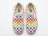 Vans · Classic Slip-On · 6.5 · Rainbow Checkerboard