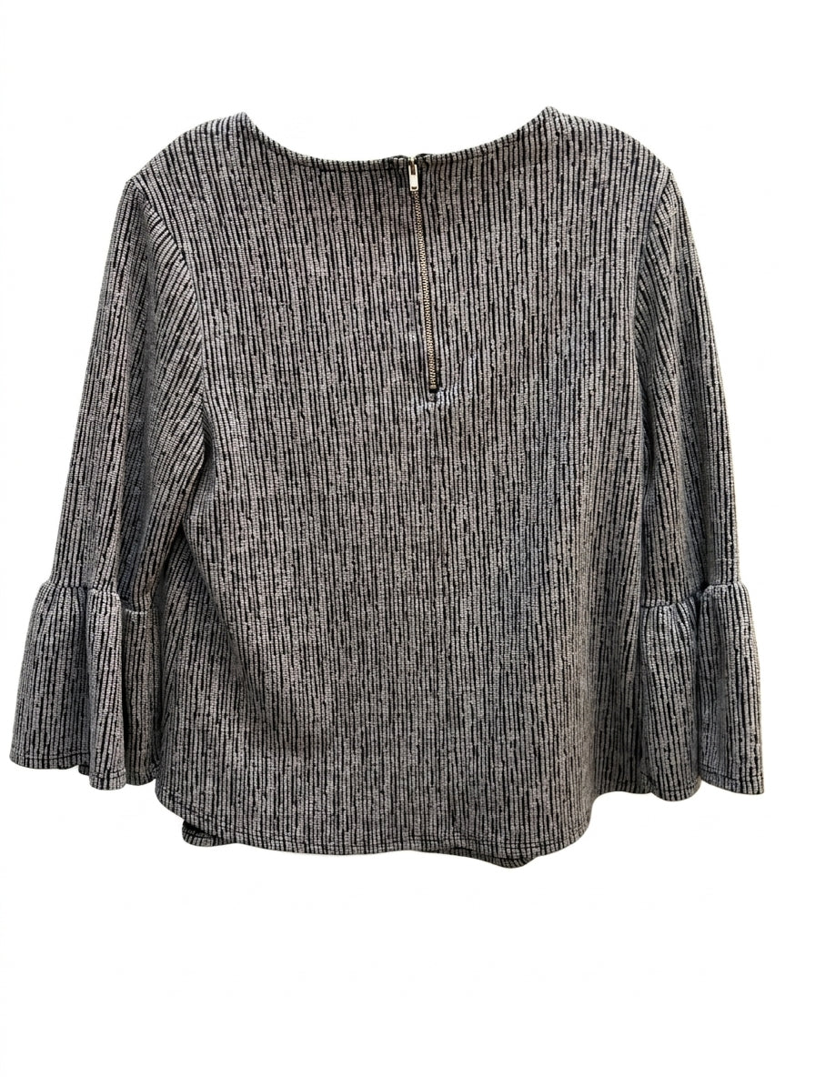 W5 · Bell Sleeve Top · Small · Charcoal