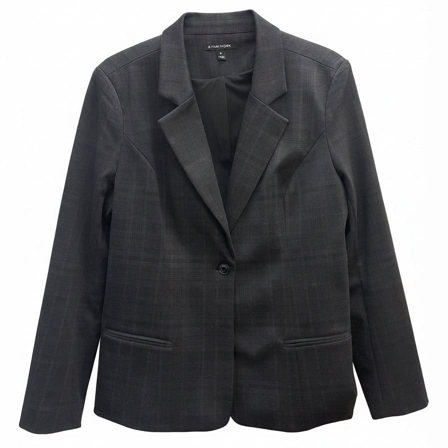 41 Hawthorn · Blazer · XLarge · BrownGray Plaid