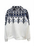 AceGolfs · Fashion Pullover · 1X · White/Navy