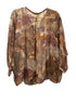 Gigi Moda · Sheer Marble Swirl Detail · 2X · BrownBeige