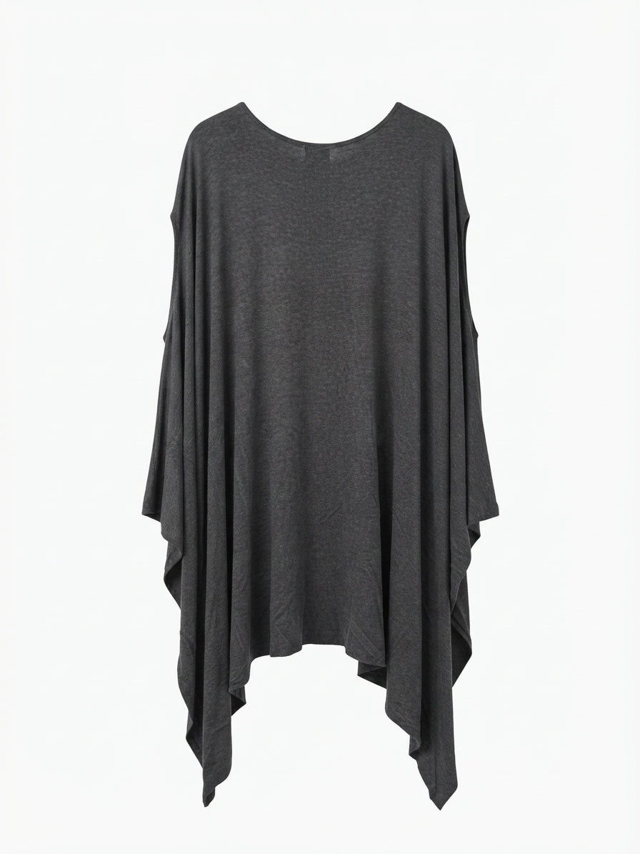ThreeBirdNest · Boho Top · OS · Dark Gray
