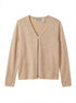 LizClaiborne · One Button Cardigan · Medium Petite · Beige