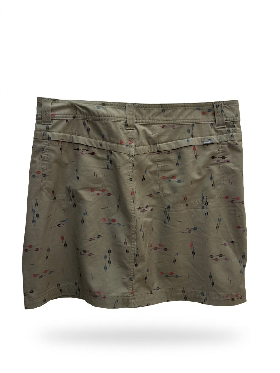 EddieBauer · Active Skorts · 8 · Olive