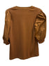 Veronica Beard · Shirt · Large · Toffee