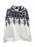 AceGolfs · Fashion Pullover · 1X · White/Navy
