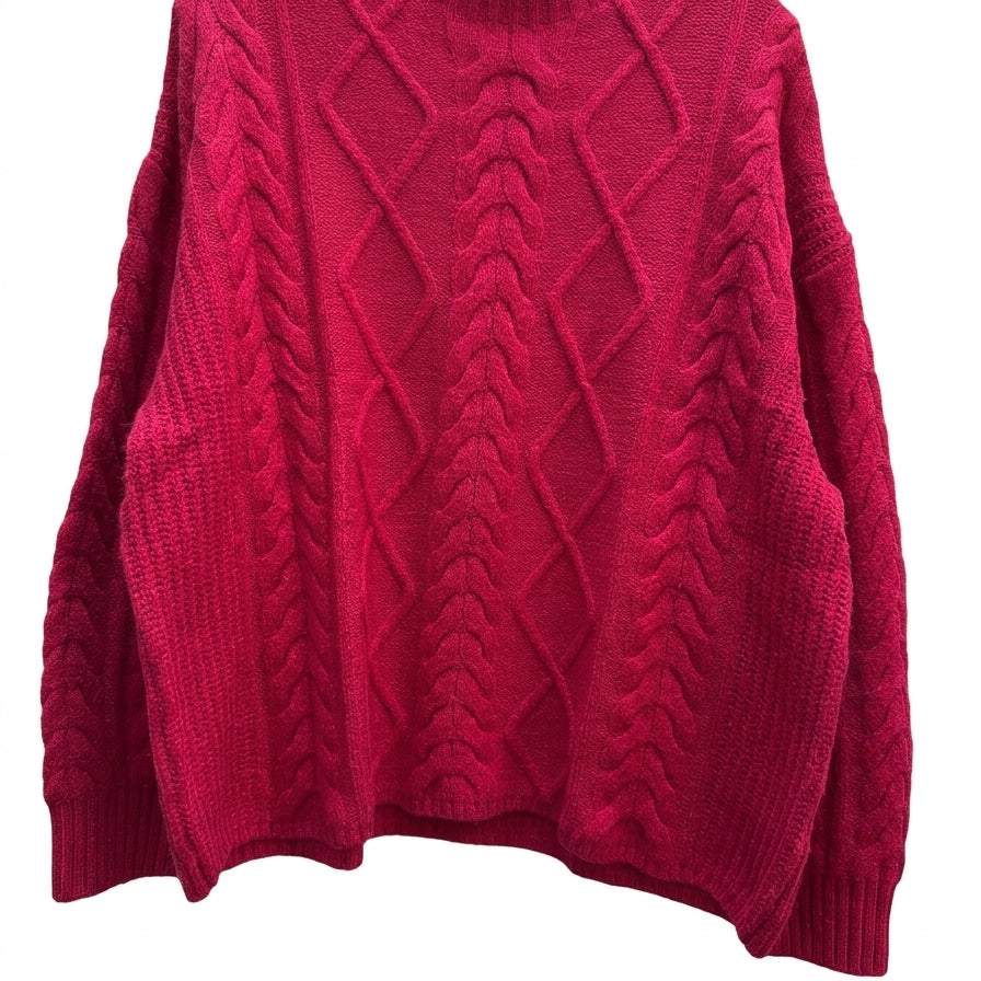 Old Navy · Cable Knit · XLarge · Orchid