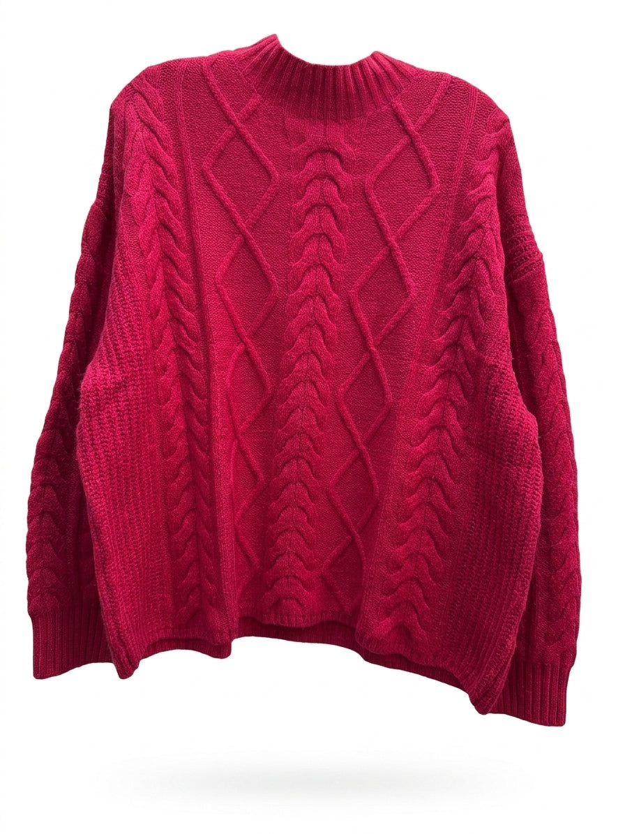 Old Navy · Cable Knit · XLarge · Orchid