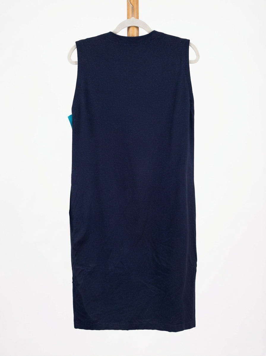 Eileen Fisher · Sleeveless V-Neck, Has pockets · XXS · Navy