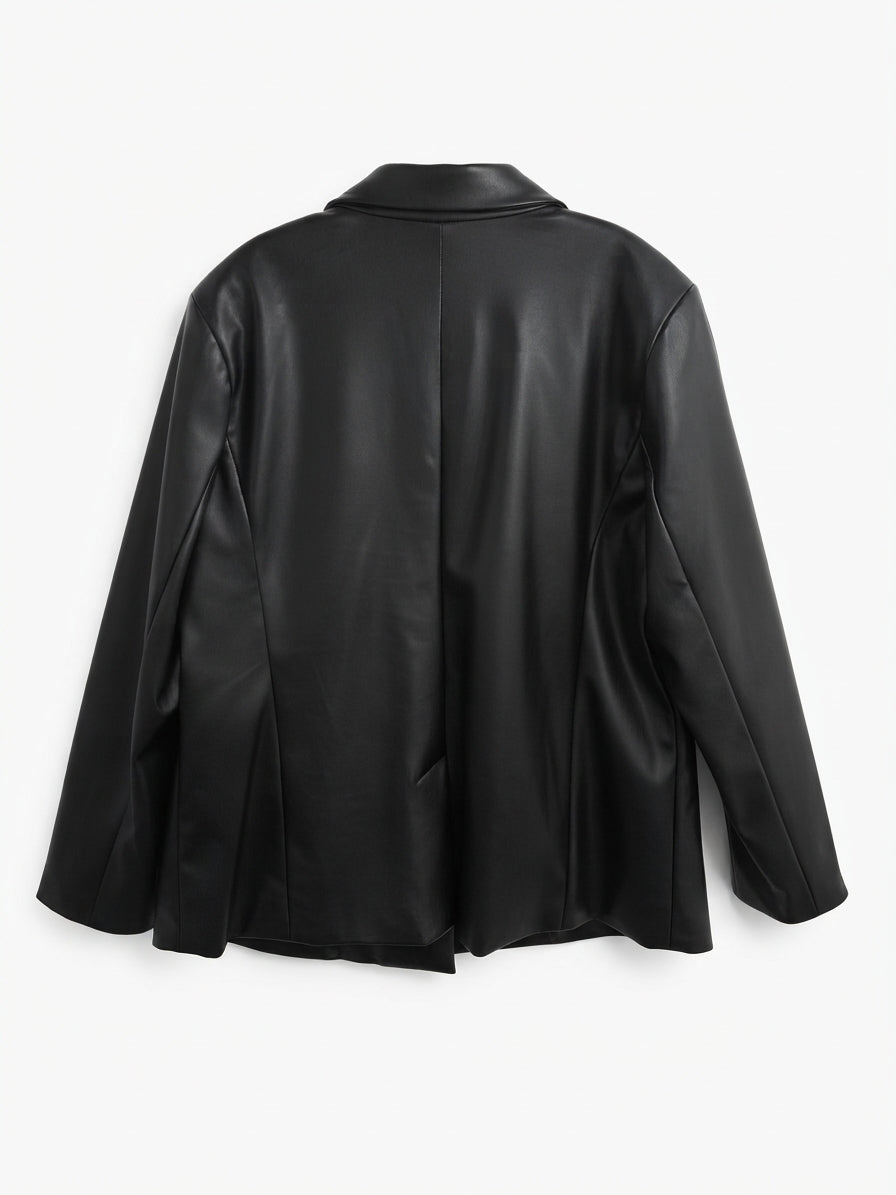 Simply Vera · Button Up Blazer · XLarge · Black
