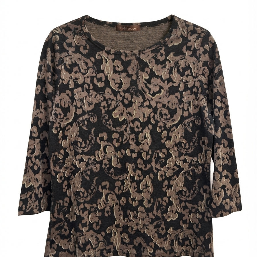 Cut.Loose · Blouse · XSmall · BlackMocha