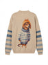 Fashion Sweater · Classic Style FashionSweater Dachshund · XLarge · BeigeBlue