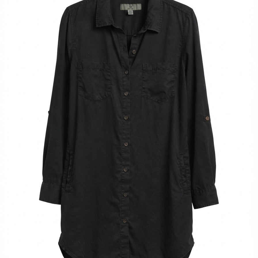 Thread&Supply · Shirtdress · Medium · Black