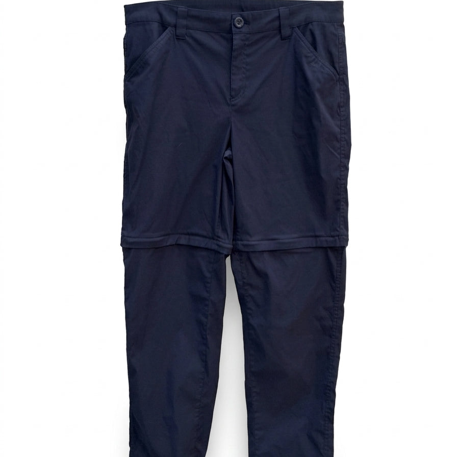 Eddie Bauer · Convertible Zip-Off Pants · 12 · Navy