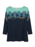 Charter Club · 3/4 Sleeve · 1X · GreenMulti