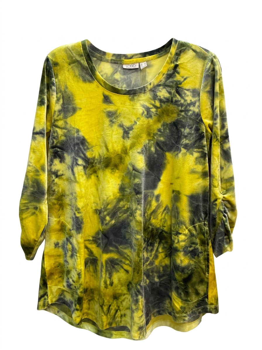 LOGO · Tunic Top · Small · Yellow/Green