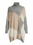 Calvin Klein · Dolman Sleeves Turtleneck · S/M · GrayBeige