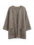 Democracy · Open Drape Cardigan · XLarge · Gray