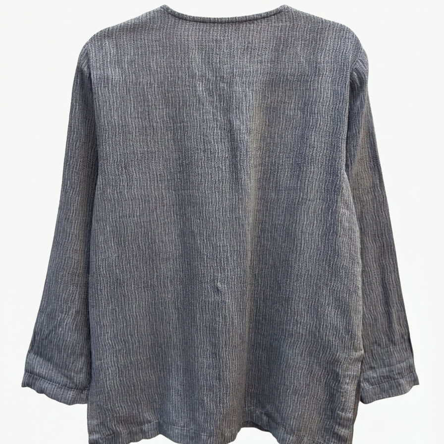 Eileen Fisher · Blouse · Small · SteelBlue