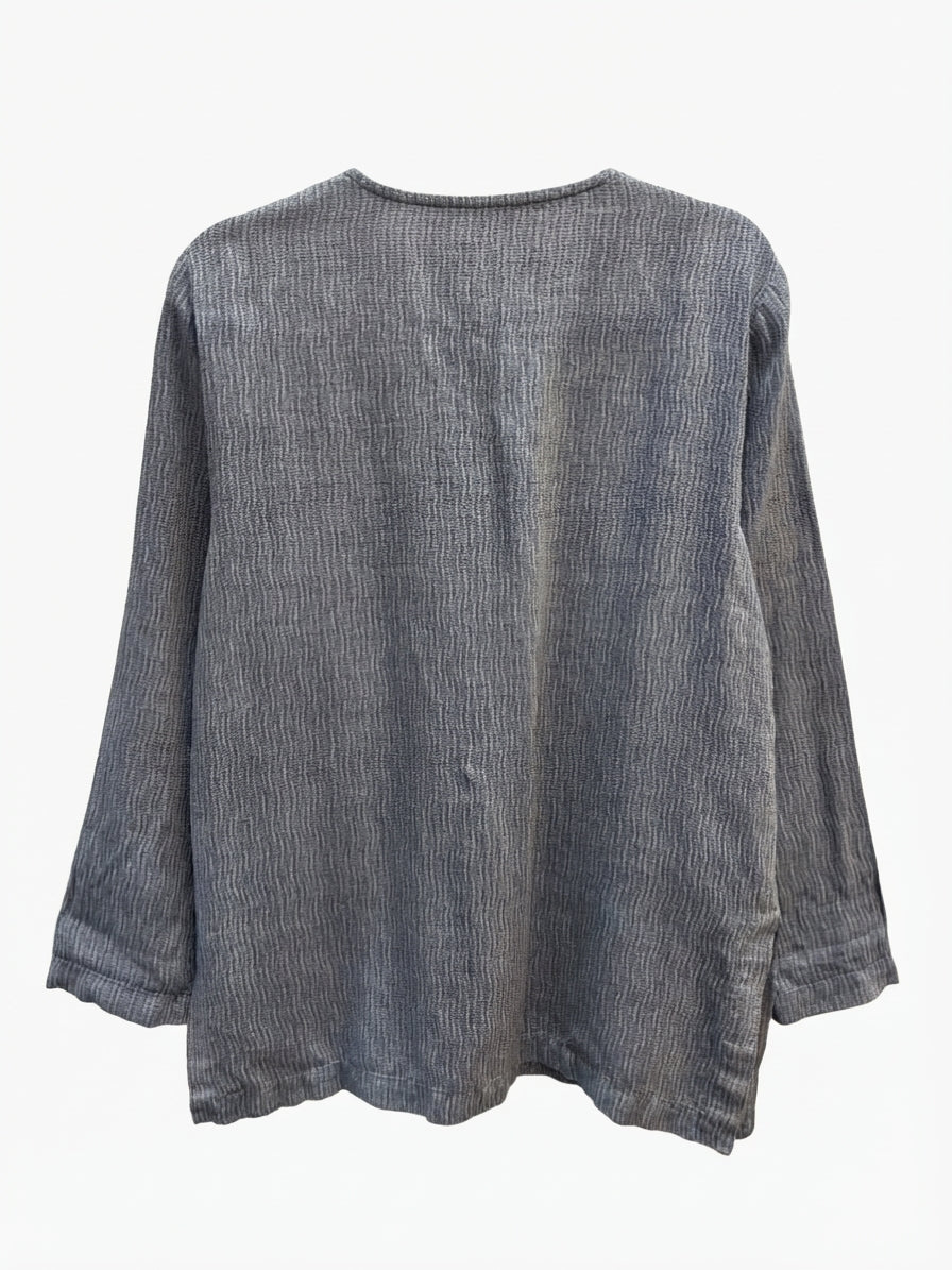 Eileen Fisher · Blouse · Small · SteelBlue