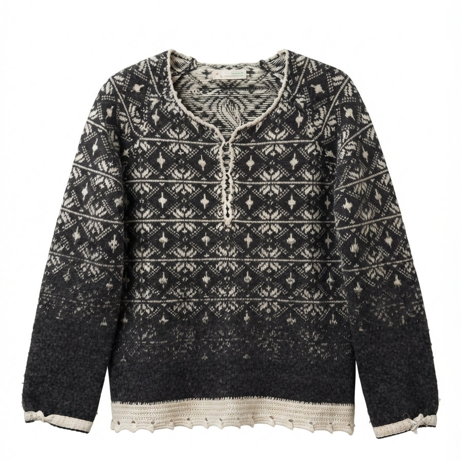 Odd Molly · Sweater · XSmall · GrayCream