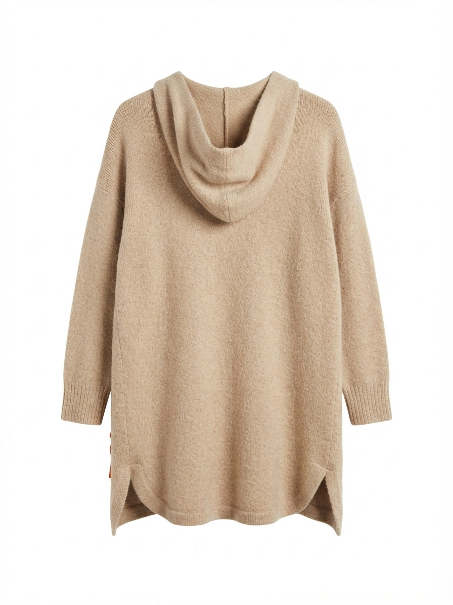 LOFT · Open Drape Cardigan · Large · Oatmeal