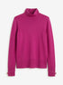 Carlisle · Turtleneck Top · Medium · Fuchsia