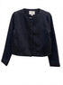 Eureka · Geotextured Snap Button Blazer · XSmall · Black