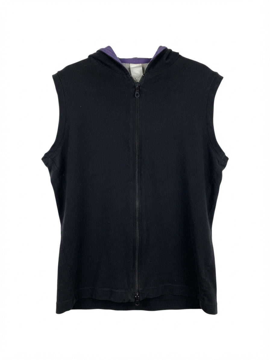 Stone Hill · Hooded Vest · Large · BlackPurp