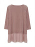 Alfani · Blouse · XLarge · Dusty Rose