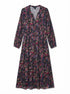 Chaps · Dress · XLarge · Black Floral