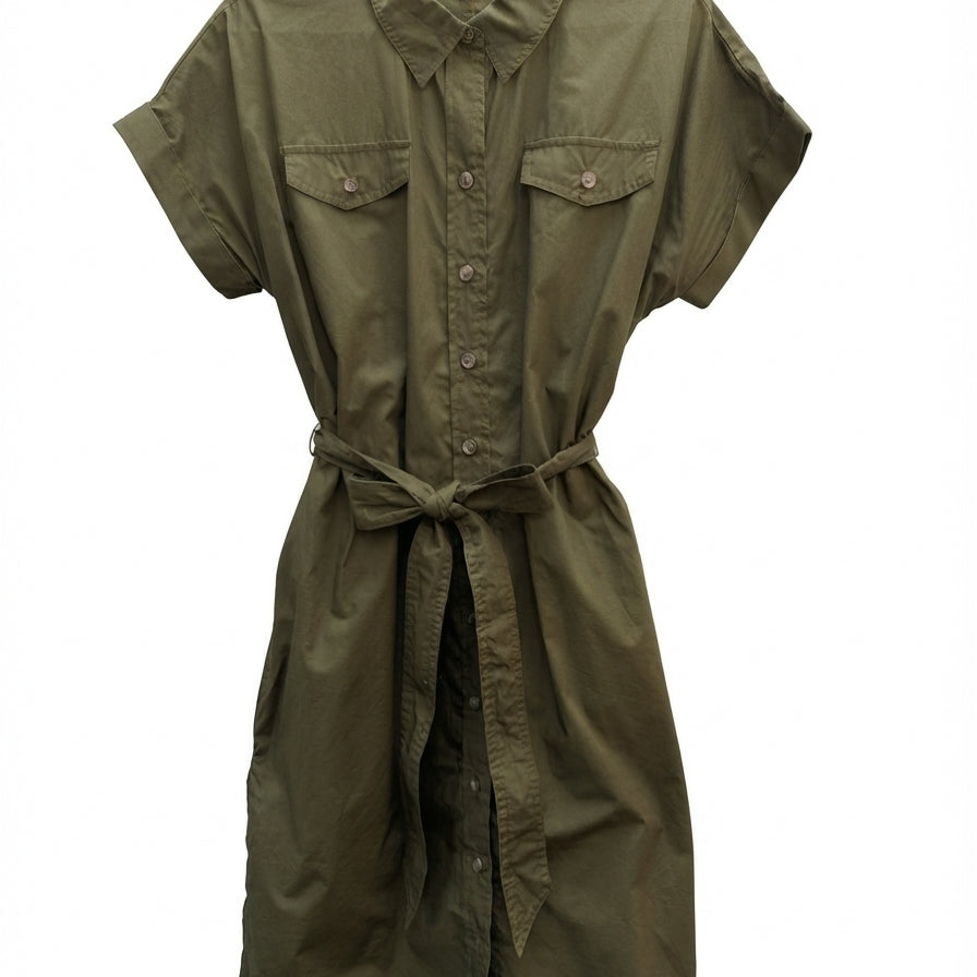 Talbots · Dress · 8 · Moss