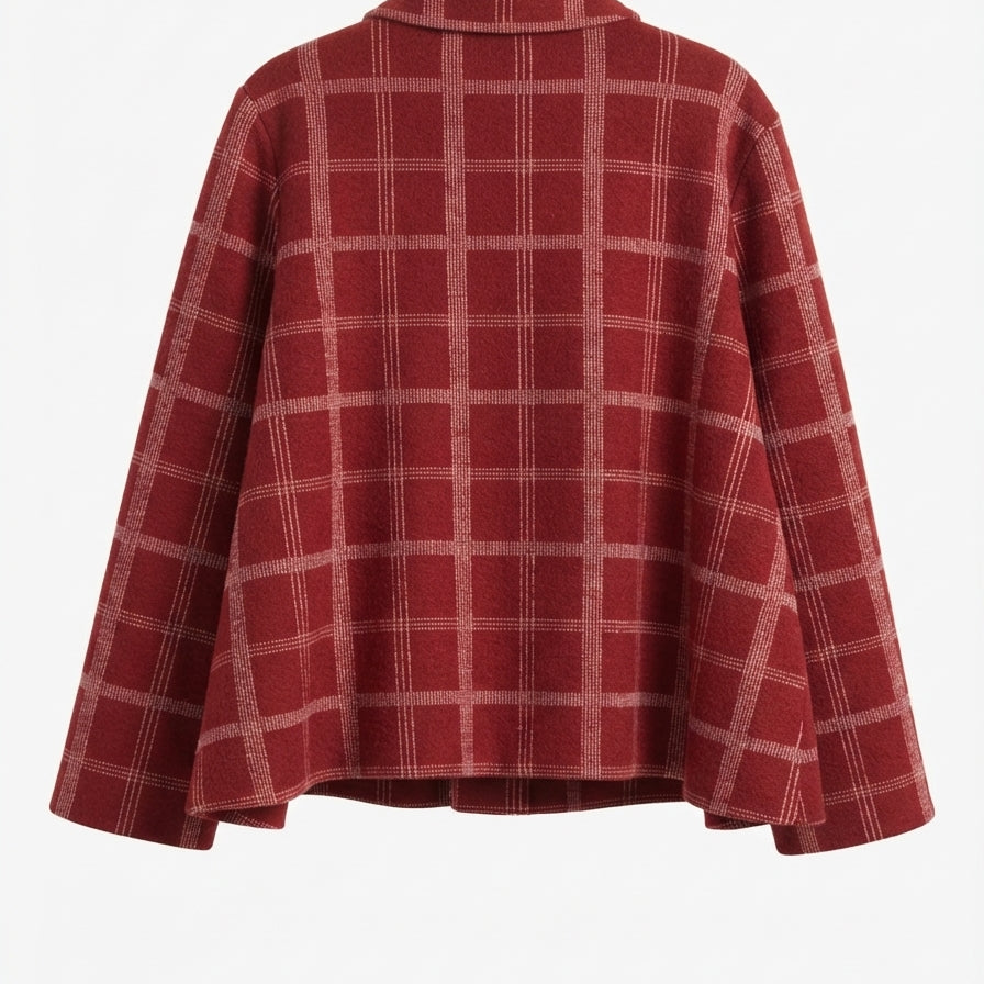 Anthropologie · Moth Window Pane Design · XLarge · BarnRed