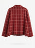 Anthropologie · Moth Window Pane Design · XLarge · BarnRed
