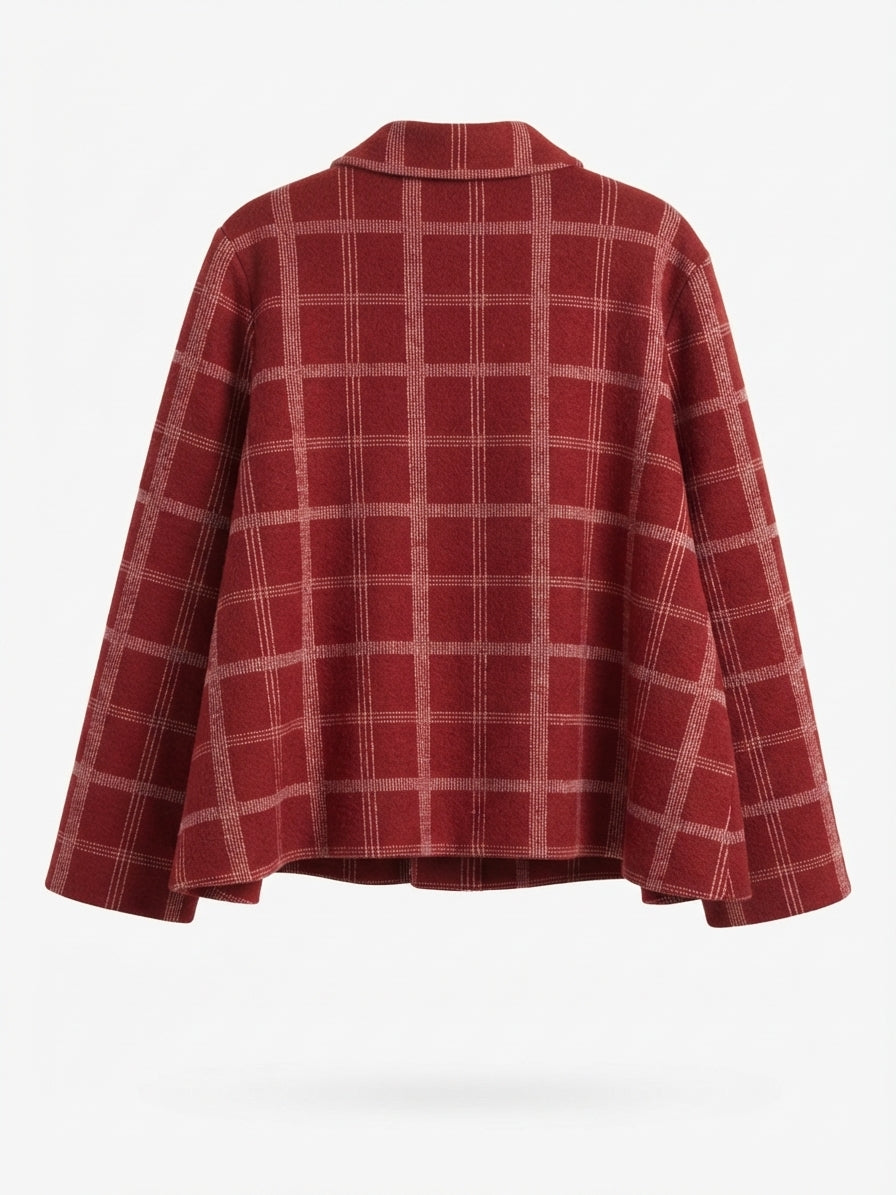 Anthropologie · Moth Window Pane Design · XLarge · BarnRed