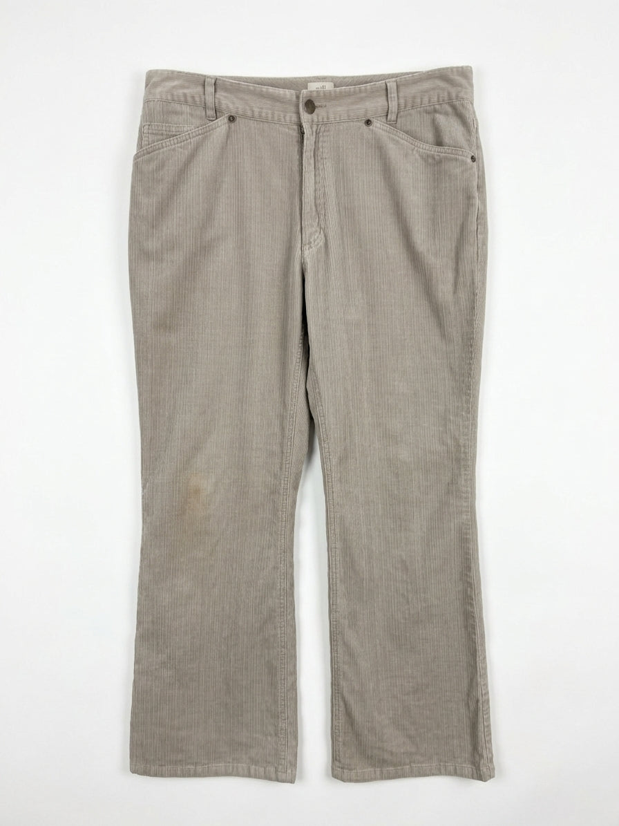 J Jill · Corduroy Pants · 8Petite · Dove