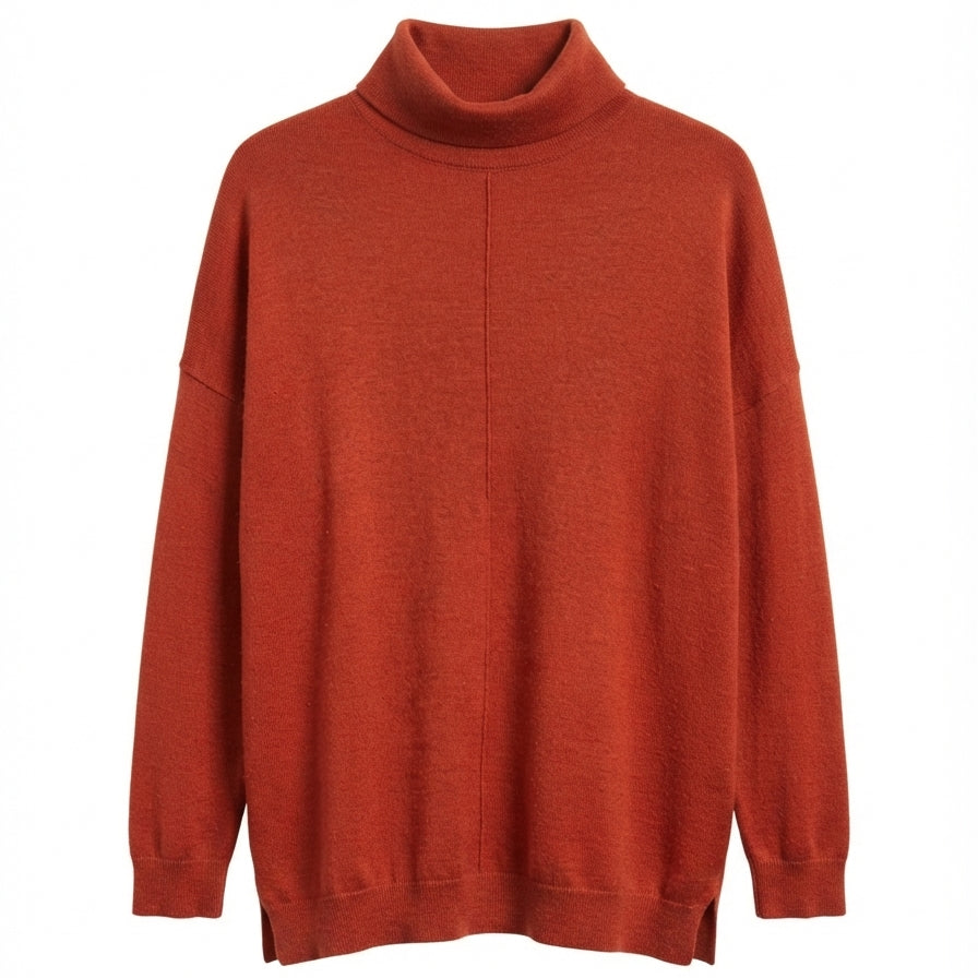 Eileen Fisher · Turtleneck · XSmall · Red